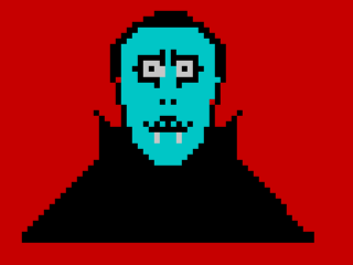 The Tomb of Dracula title screen for ZX Spectrum